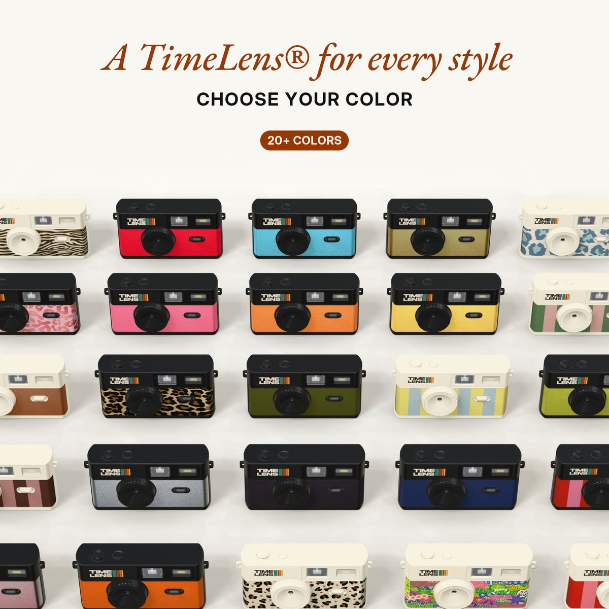 TimeLens® Camera – Cream Sorbet Edition - TIMELENS US