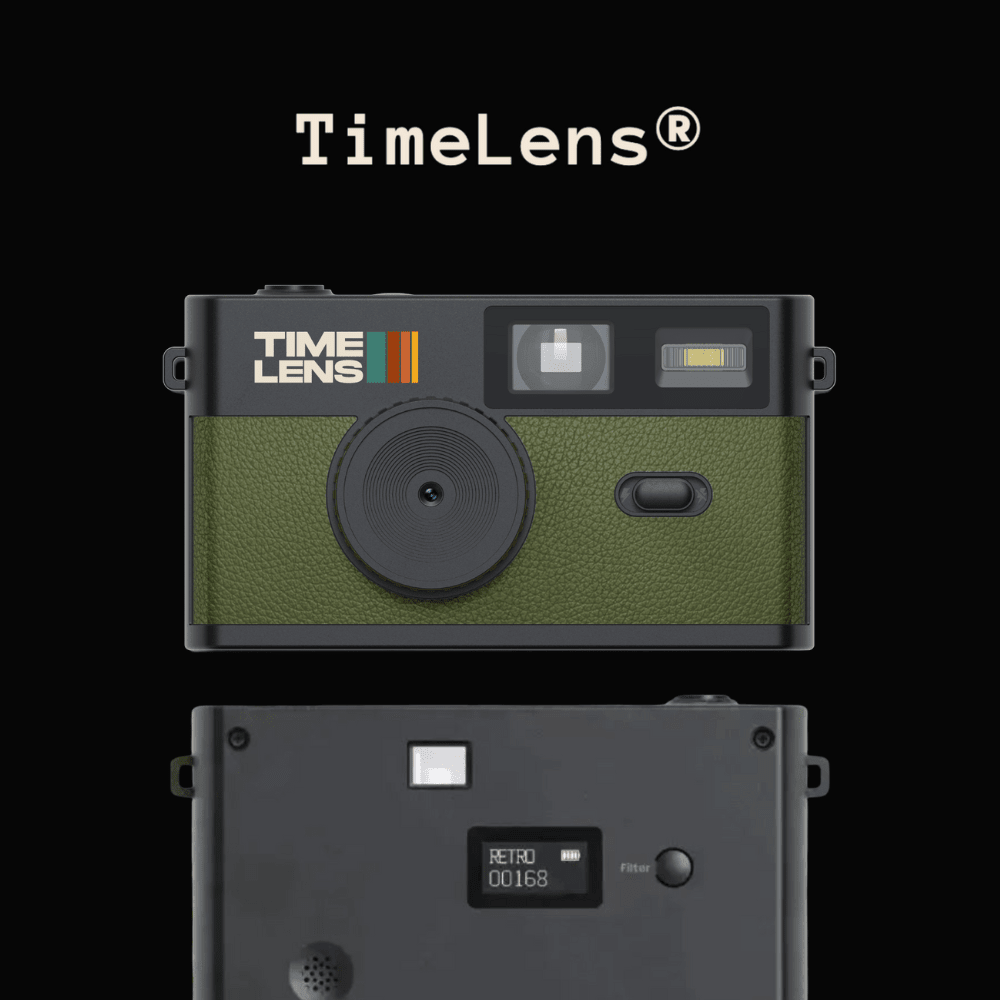 TimeLens® Camera – Khaki Green Edition - TIMELENS US