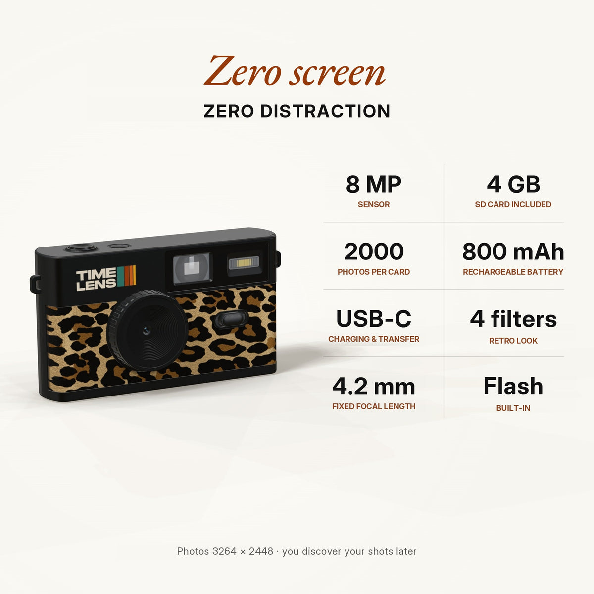 Cámara TimeLens® – Edición Leopard - TIMELENS US