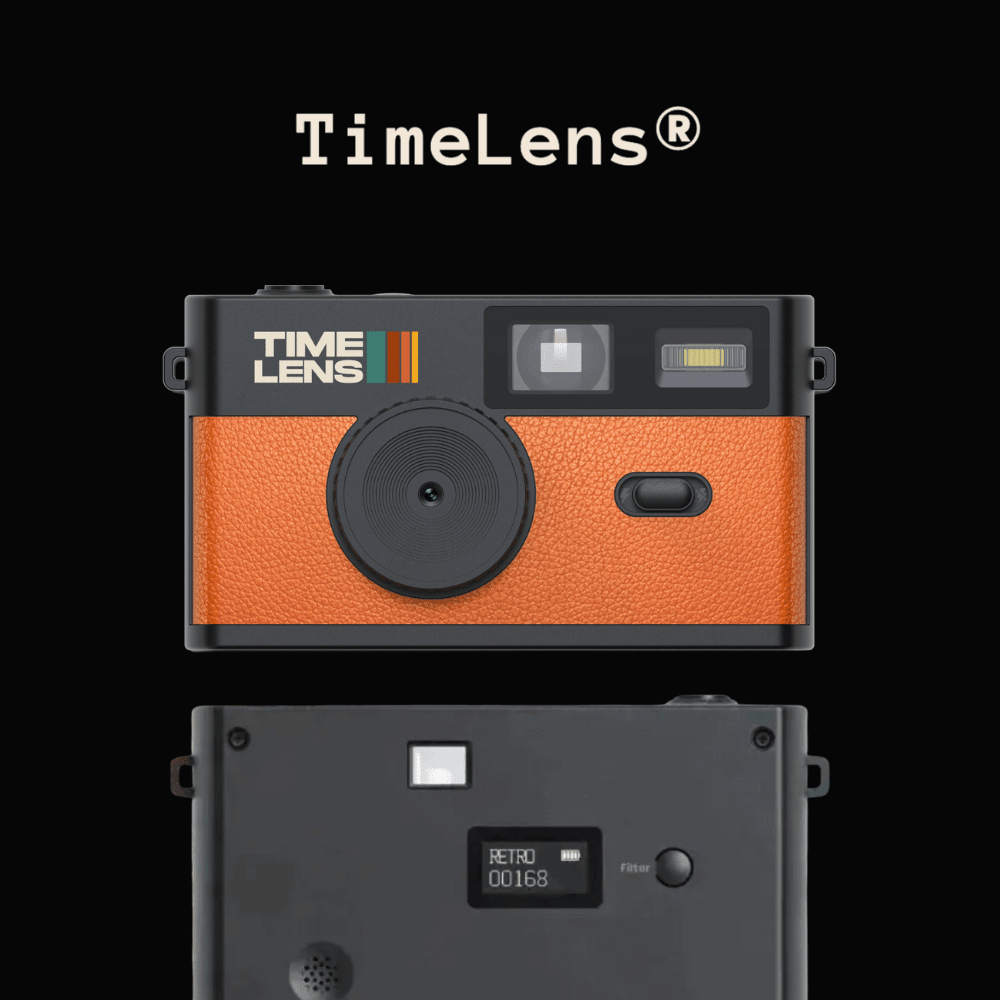TimeLens® Camera – Orange Edition - TIMELENS US