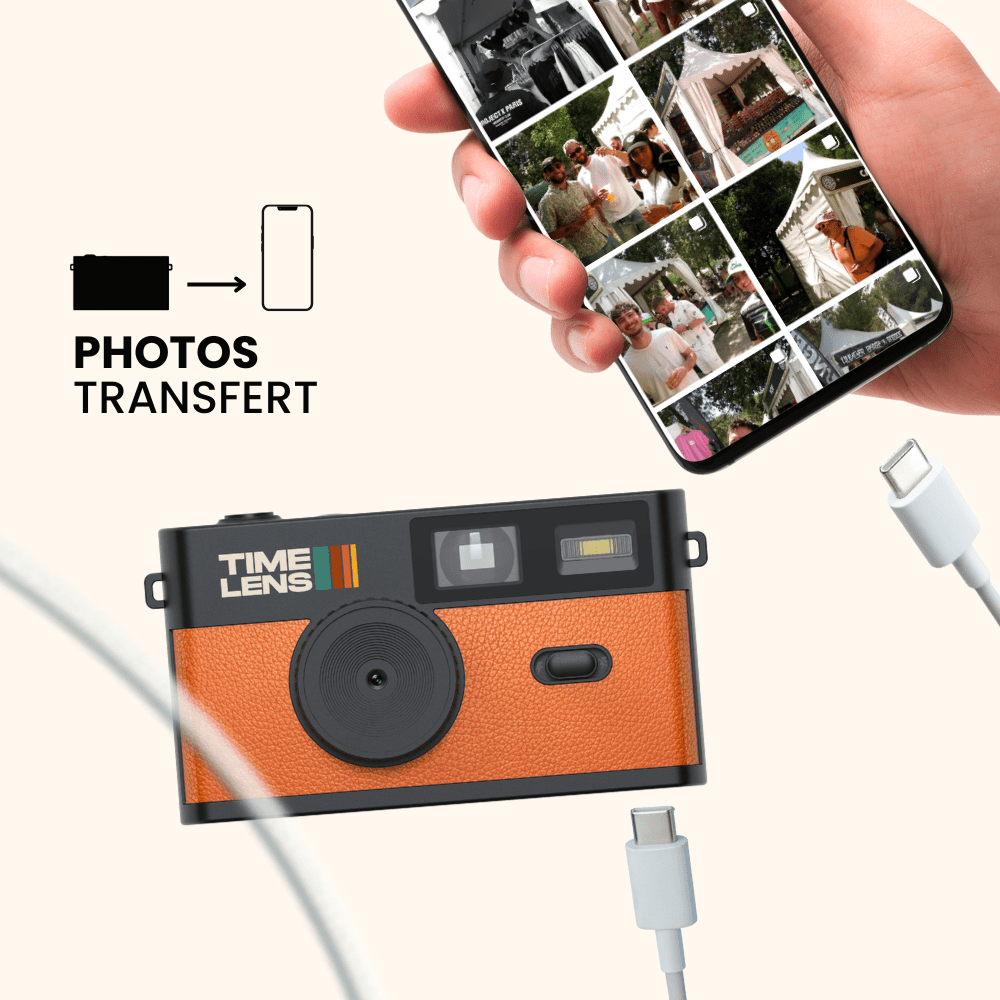 TimeLens® Camera – Orange Edition - TIMELENS US