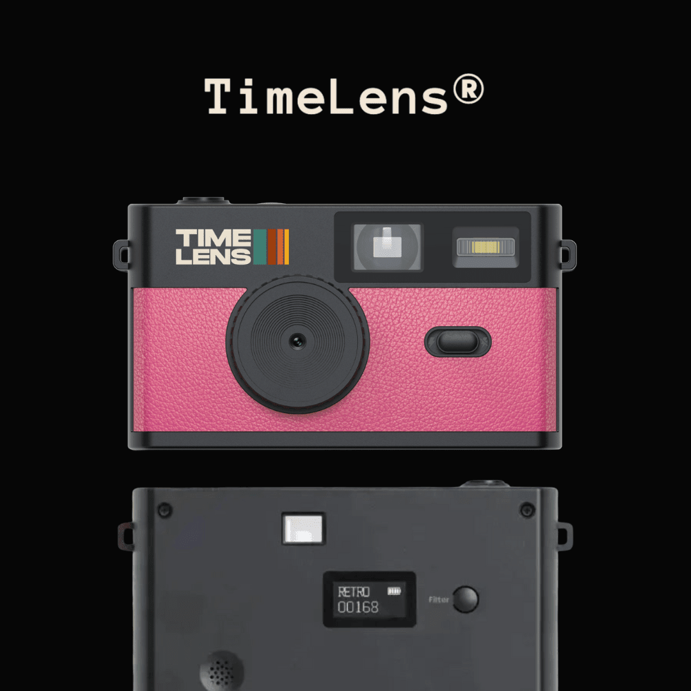 TimeLens® Camera – Pink Edition - TIMELENS US