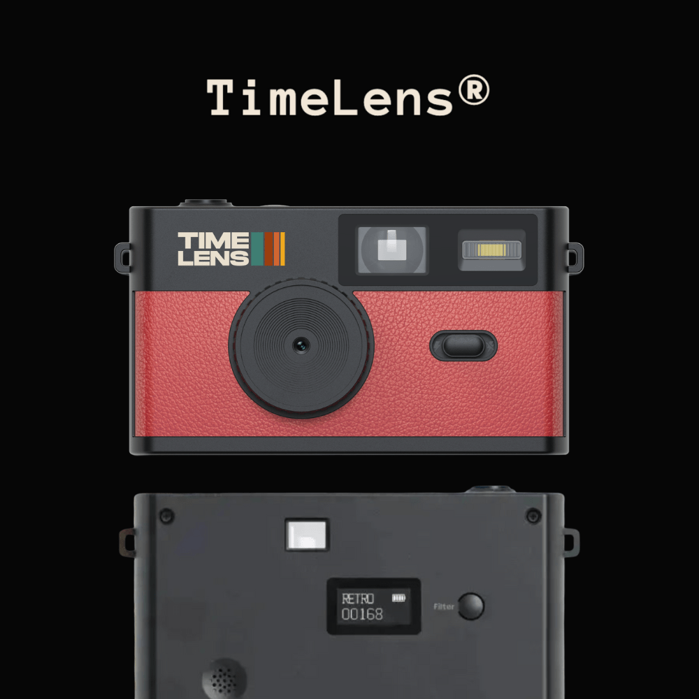 Appareil photo TimeLens® Rouge - TIME LENS - TL0101 - 