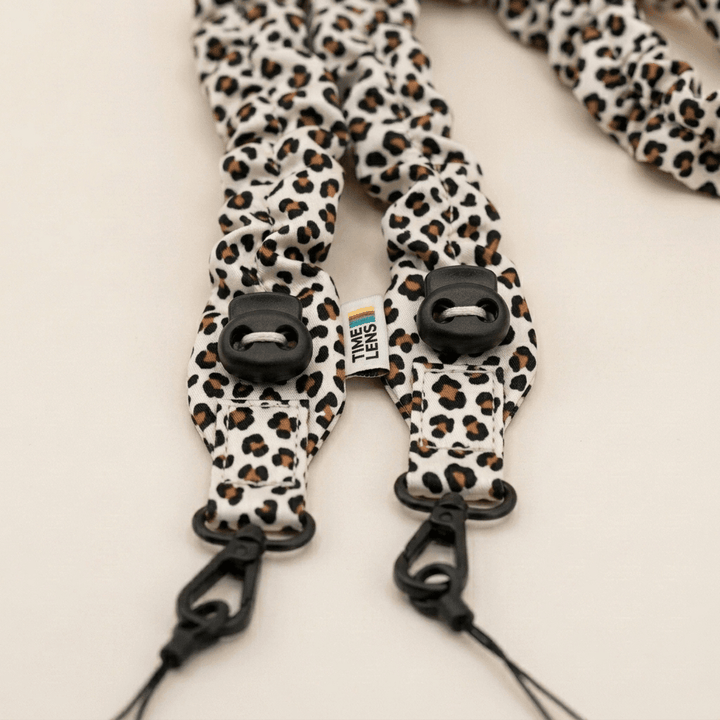 Taschenriemen – Cream Leopard - TIMELENS US