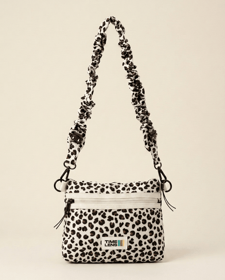 Sacoche Cream Leopard - TIMELENS US