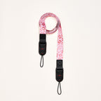 Sangle bandoulière 2 points "Pink Leopard" - TIME LENS - TLS06 - 