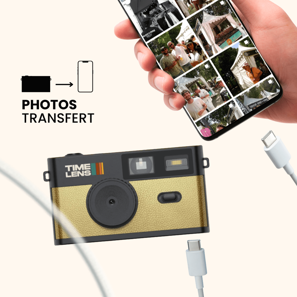 TimeLens® Camera – 80's Gold Pop Edition - TIMELENS US