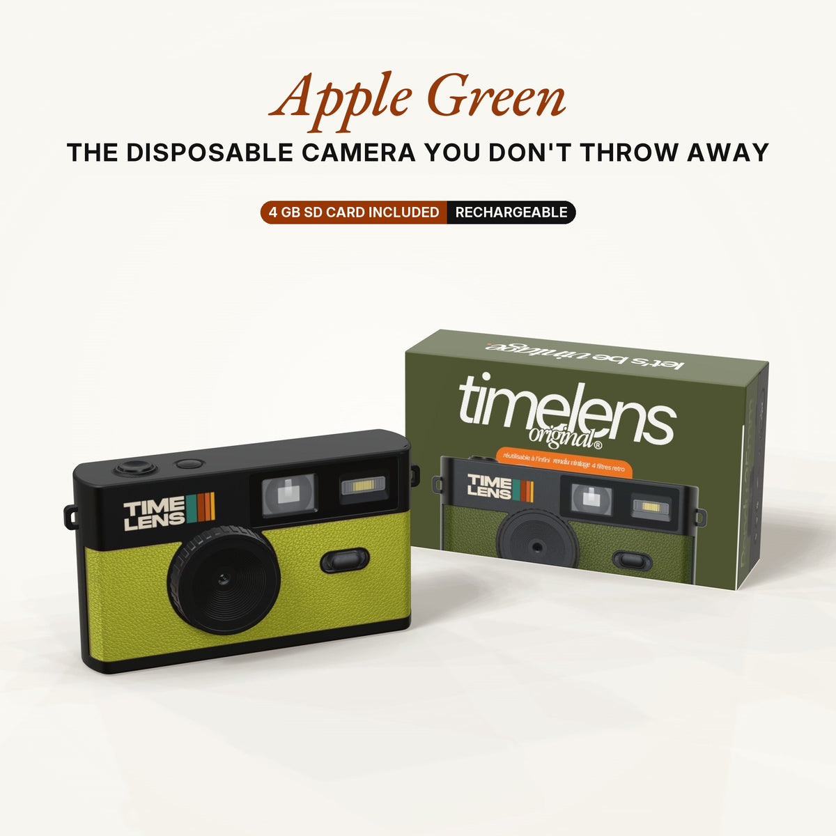 Cámara TimeLens® – Edición Apple Green - TIMELENS US