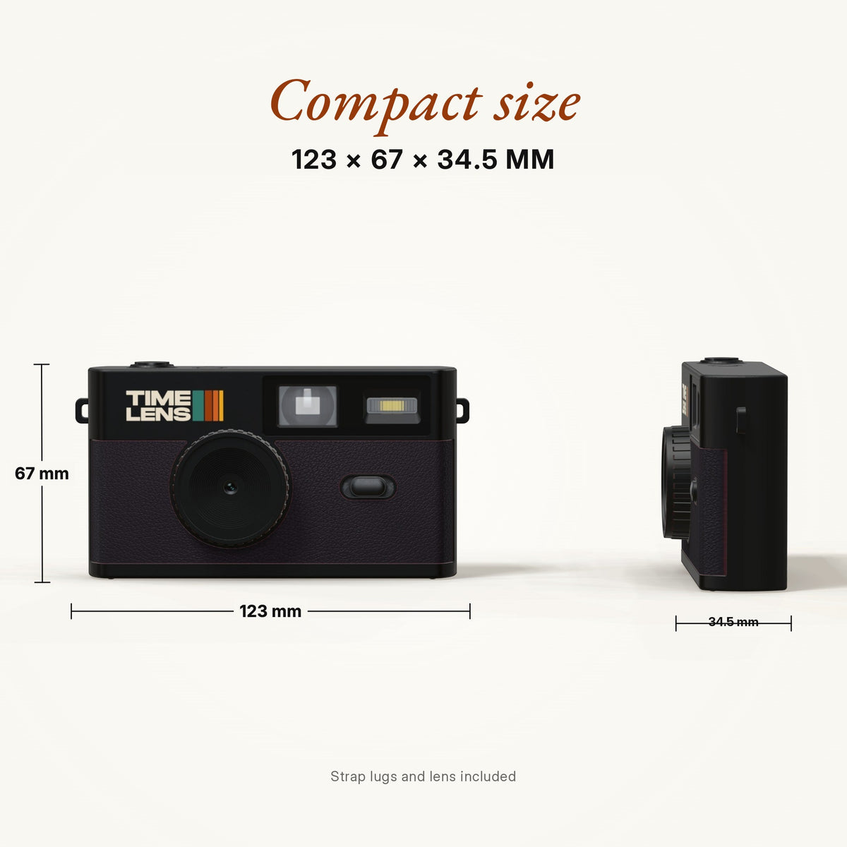 Fotocamera TimeLens® – Black Edition - TIMELENS US