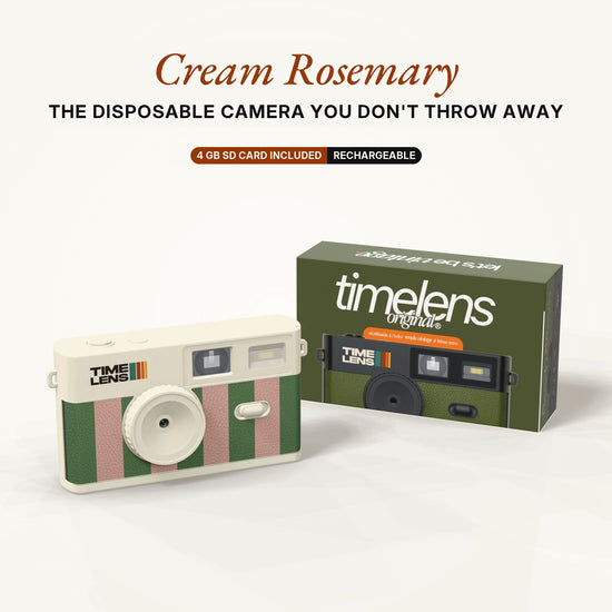 TimeLens® Camera – Cream Rosemary Edition - TIMELENS US