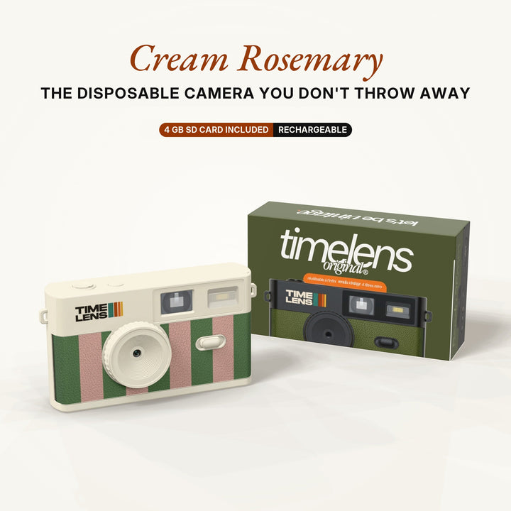 Cámara TimeLens® – Edición Cream Rosemary - TIMELENS US