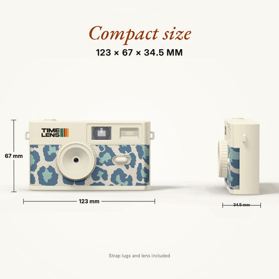 TimeLens® Camera – Cream Sky Leopard Edition - TIMELENS US