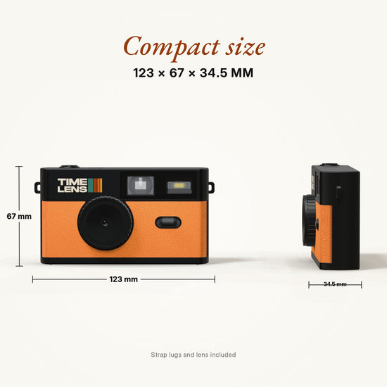 Fotocamera TimeLens® – Edizione Orange - TIMELENS US