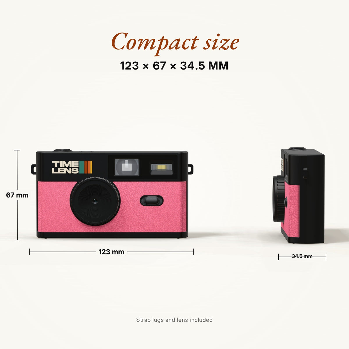 Fotocamera TimeLens® – Edizione Rosa - TIMELENS US