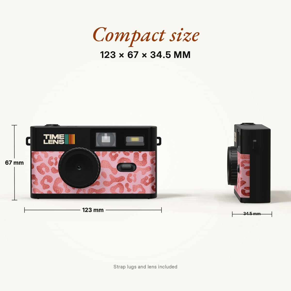 Fotocamera TimeLens® – Edizione Pink Leopard - TIMELENS US
