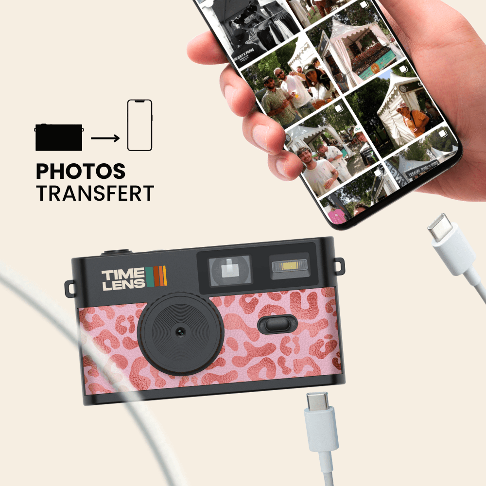 TimeLens® Camera – Pink Leopard Edition - TIMELENS US