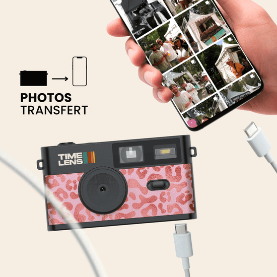 TimeLens® Camera – Pink Leopard Edition - TIMELENS US