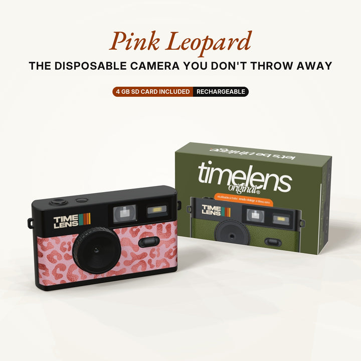 TimeLens® Camera – Pink Leopard Edition - TIMELENS US