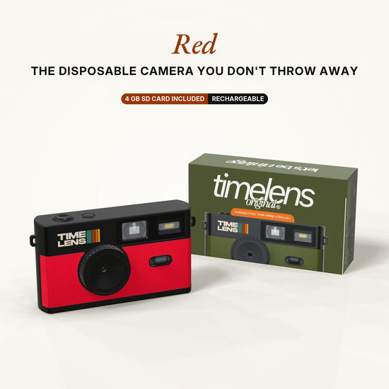 Fotocamera TimeLens® – Red Edition - TIMELENS US