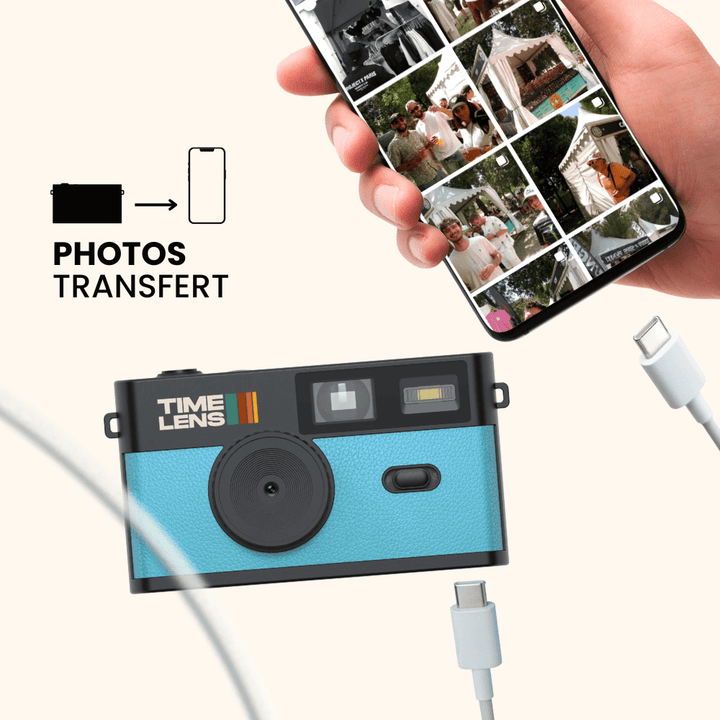 TimeLens® Camera – Turquoise Blue Edition - TIMELENS US