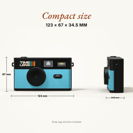 TimeLens® Camera – Turquoise Blue Edition - TIMELENS US