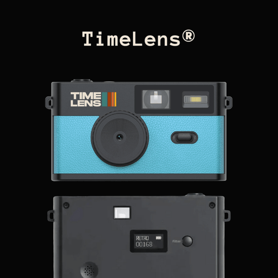 TimeLens® Camera – Turquoise Blue Edition - TIMELENS US