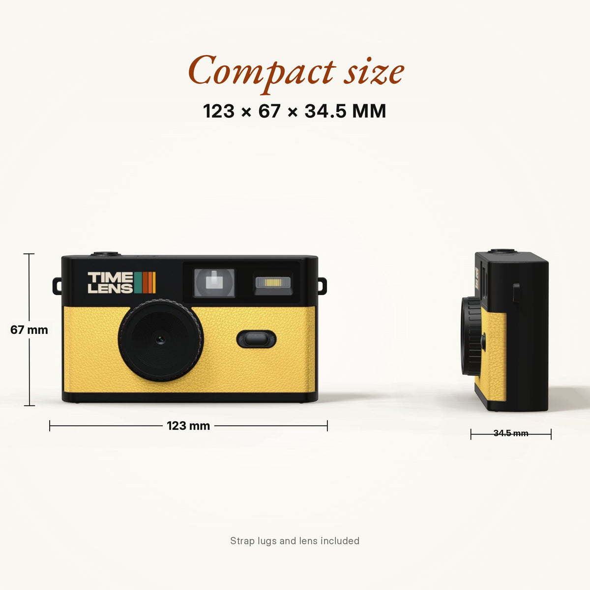 Fotocamera TimeLens® – Edizione Yellow - TIMELENS US
