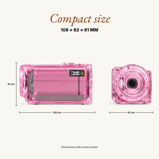 TimeLens® Replay Camcorder – Pink - TIMELENS US
