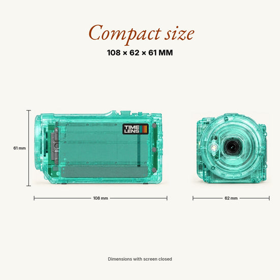 TimeLens® Replay Camcorder – Sea green - TIMELENS US