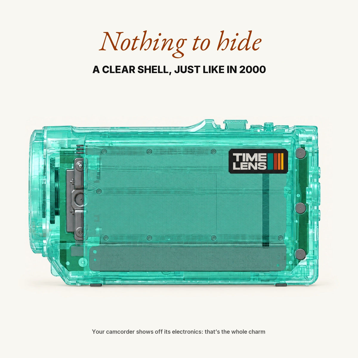 TimeLens® Replay Camcorder – Sea green - TIMELENS US
