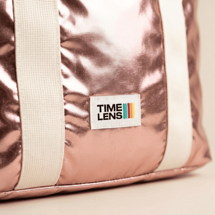 Tote Bag 80's Pink Gold - TIMELENS US