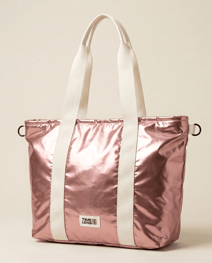 Tote Bag 80's Pink Gold - TIMELENS US