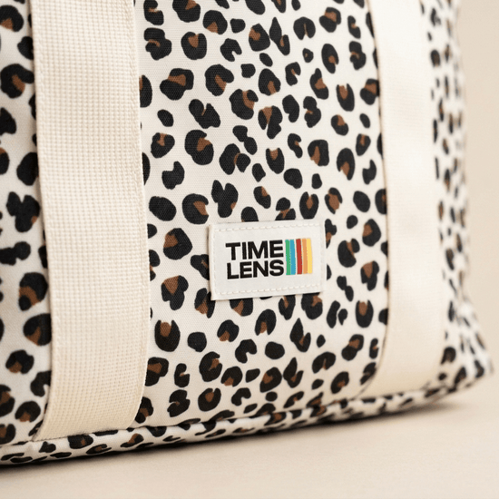 Tote Bag Cream Leopard - TIMELENS US
