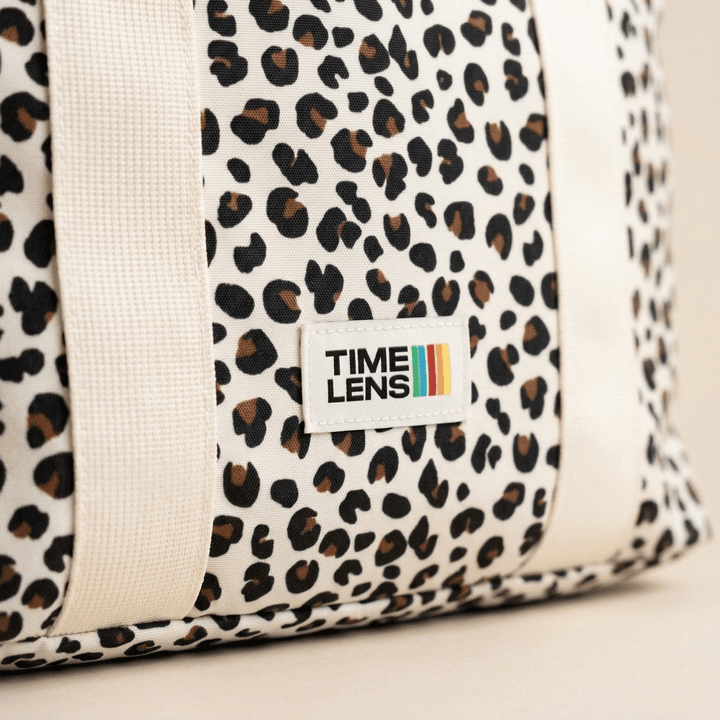 Tote Bag Cream Leopard - TIMELENS US