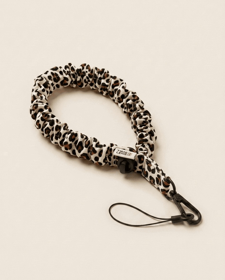 Wrist Strap – Cream Leopard - TIMELENS US