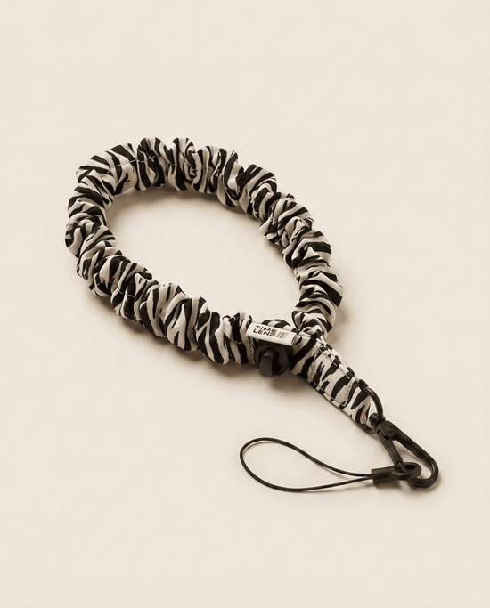 Wrist Strap – Cream Zebra - TIMELENS US