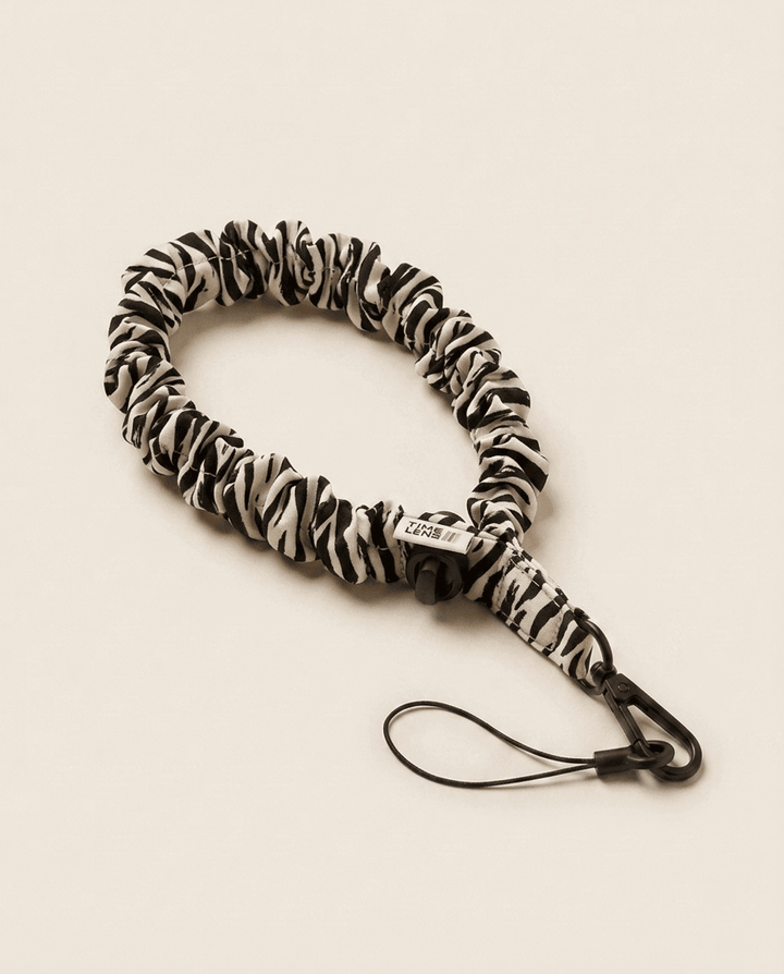 Wrist Strap – Cream Zebra - TIMELENS US